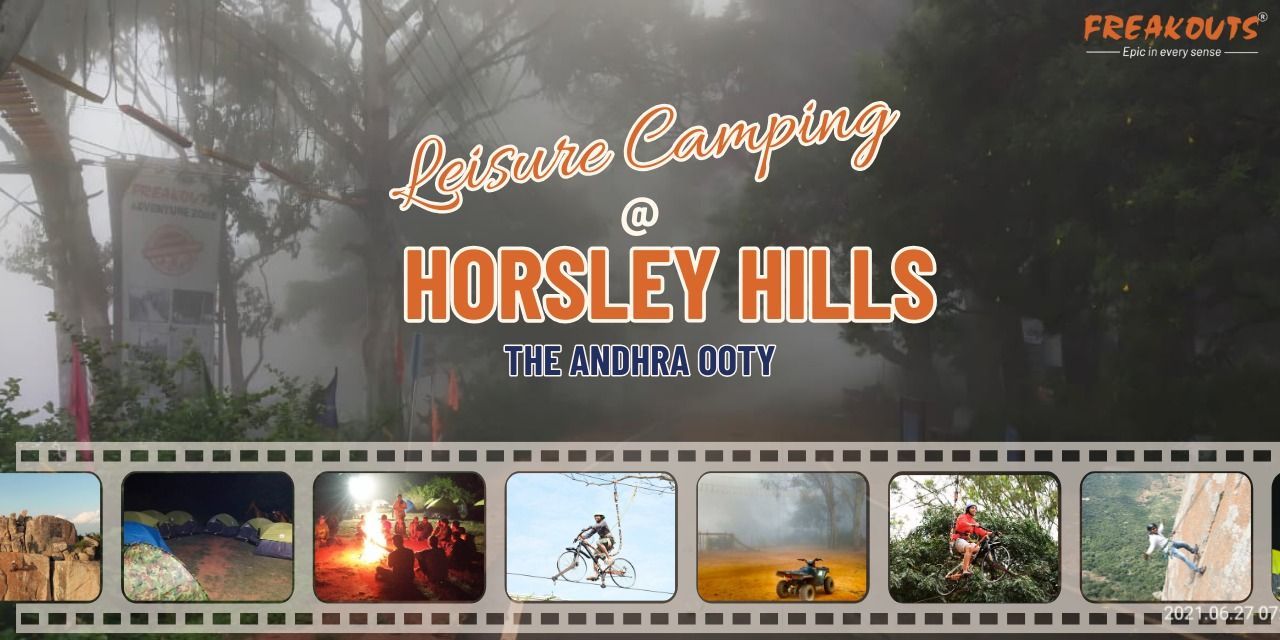 Leisure Camping On The Horsley Hills Adventure Tickets Madanapalle