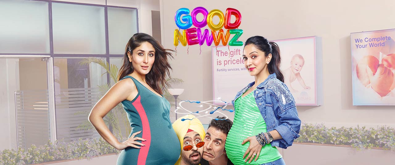 Good Newwz\' Poster: Akshay Kumar, Kareena Kapoor, Kiara Advani & Diljit  Dosanjh In \'Biggest Goof-Up Of The Year!