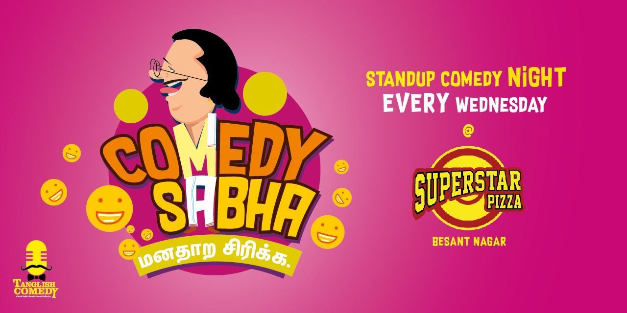 Comedy Sabha by @tanglishcomedy comedy-shows Event Tickets Chennai