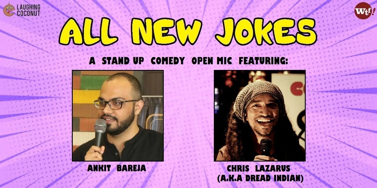 All New Jokes - A Standup Comedy Open Mic comedy-shows Event ...