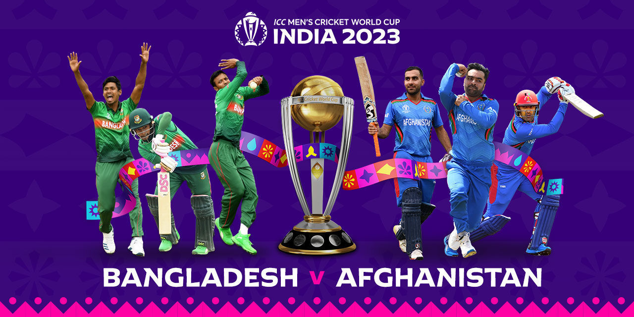 BAN vs AFG ODI Match Tickets Bangladesh vs Afghanistan Cricket World Cup 2023