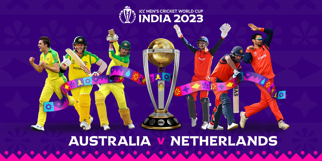 AUS vs NED ODI Match Tickets | Australia vs Netherlands Cricket World Cup 2023 - BookMyShow