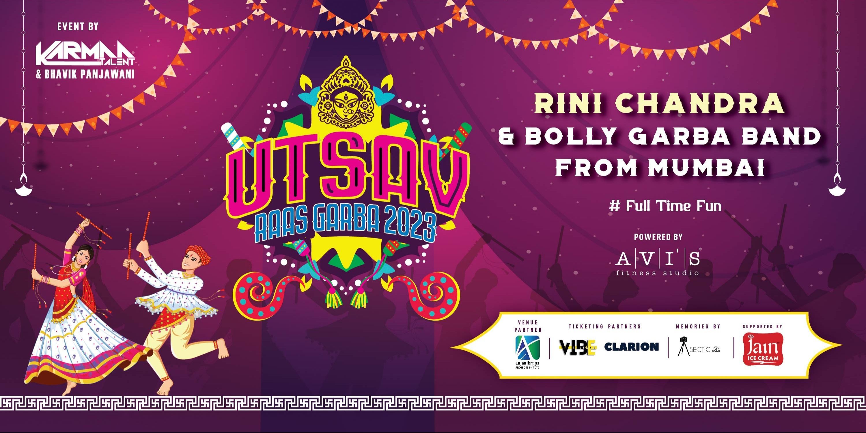 UTSAV Raas Garba ft. Rini Chandra in Nagpur - BookMyShow