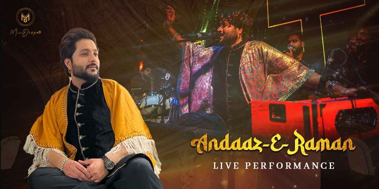 AndaazERaman Live Performance at Mic Drop 2.0 musicshows Event