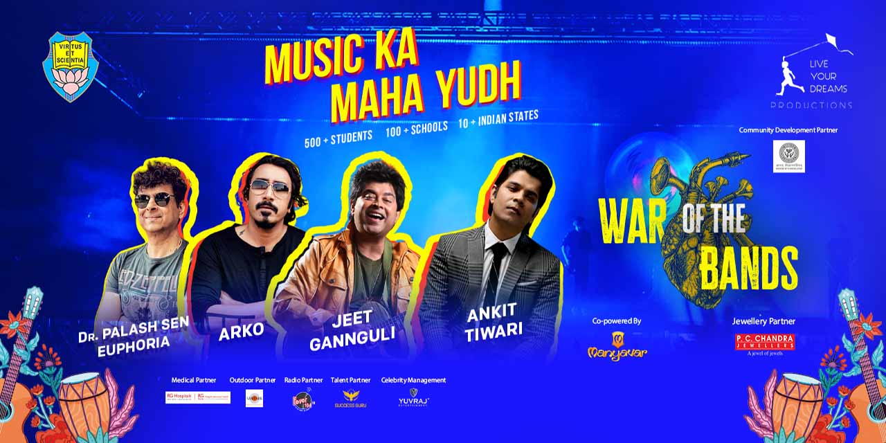 War Of The Bands musicshows Event Tickets Kolkata BookMyShow