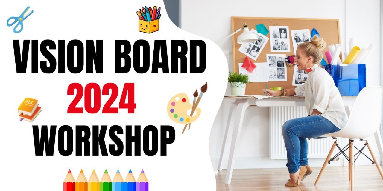 Hello 2024! Vision Board Workshop for Kids
