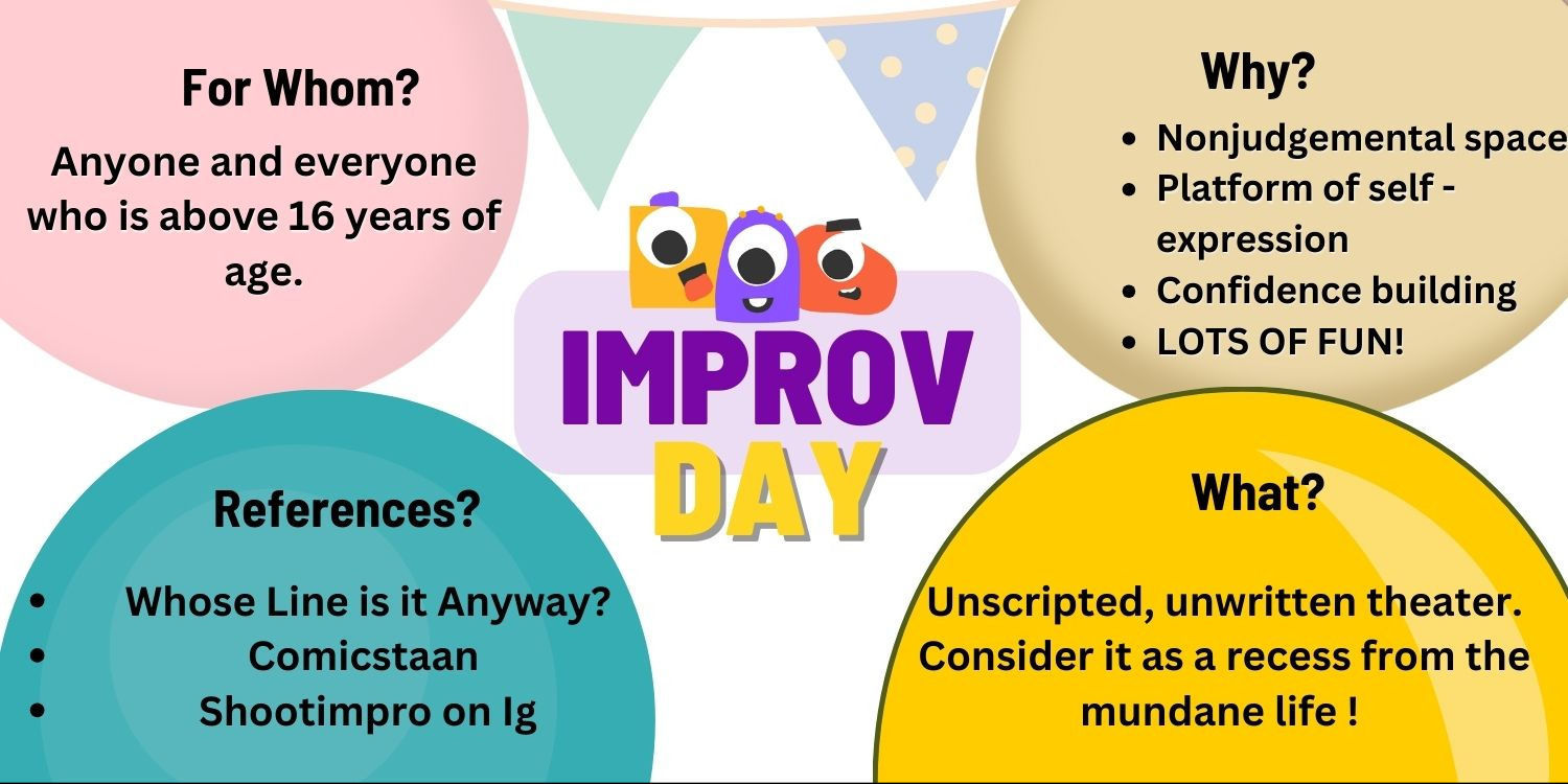 Improv Day comedy-shows Event Tickets Ahmedabad - BookMyShow