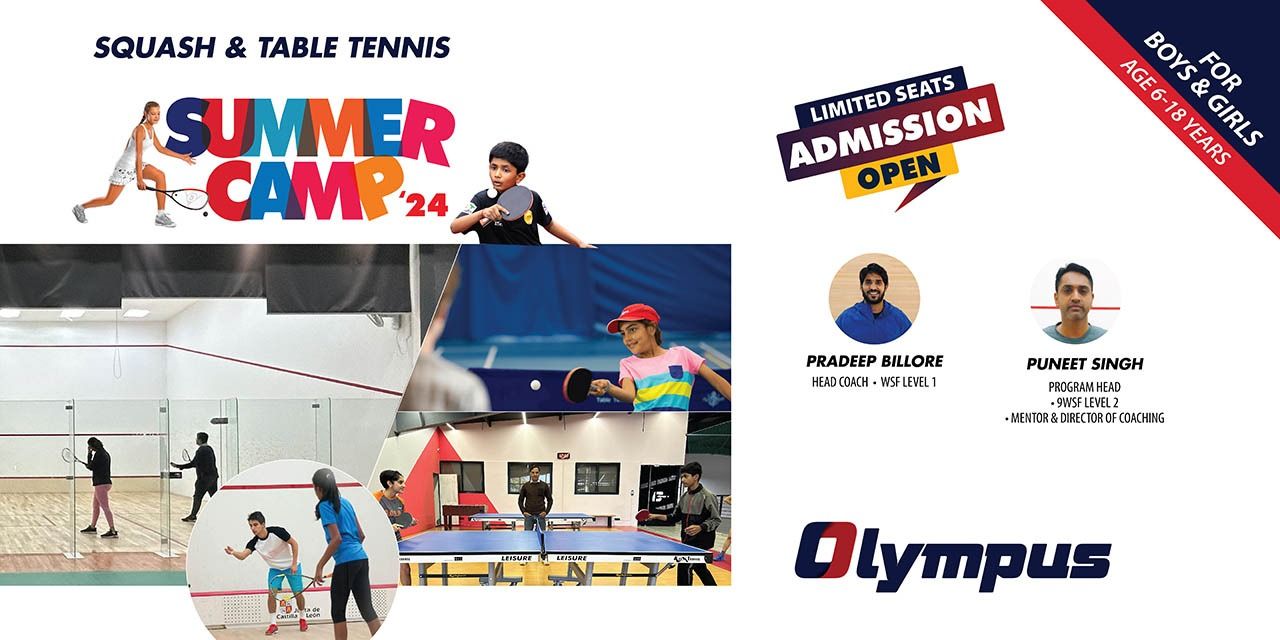 Olympus Squash Summer Camp 2024 kids Event Tickets Indore BookMyShow