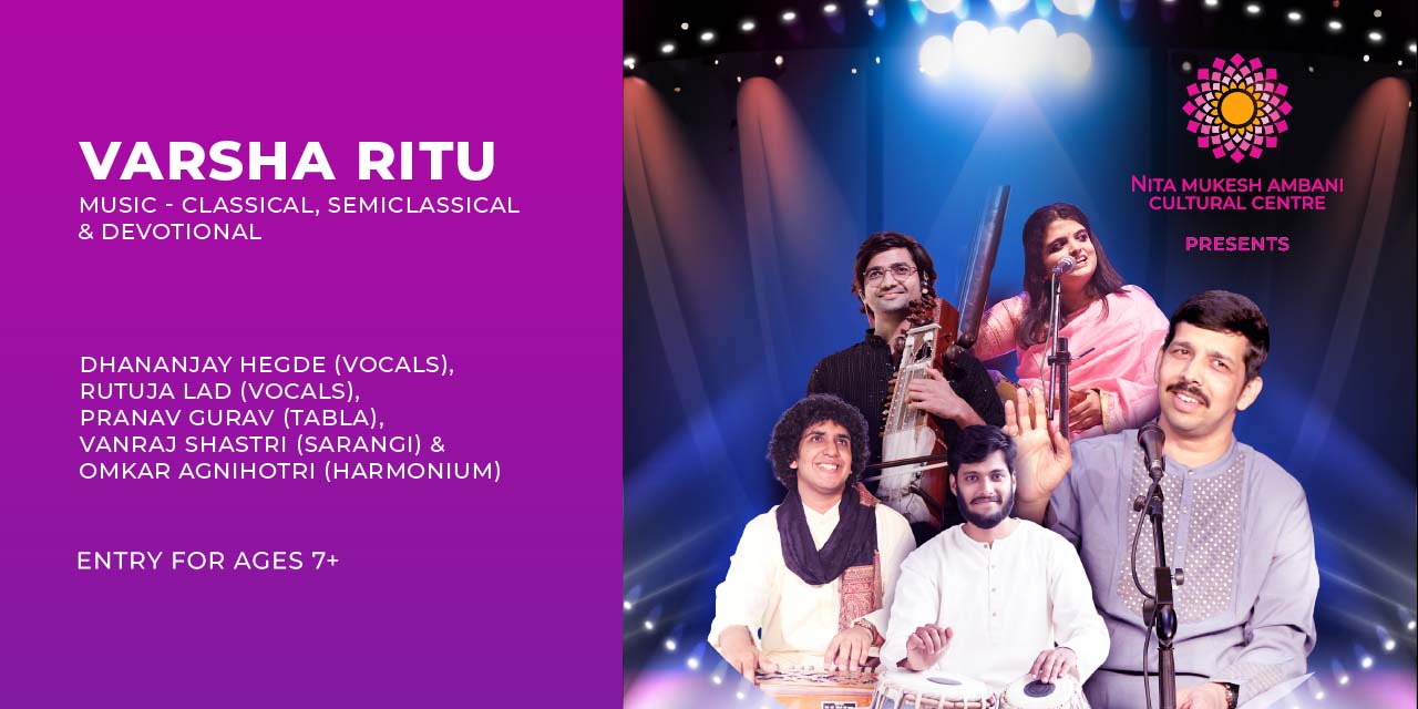 Varsha Ritu music-shows Event Tickets Mumbai - BookMyShow