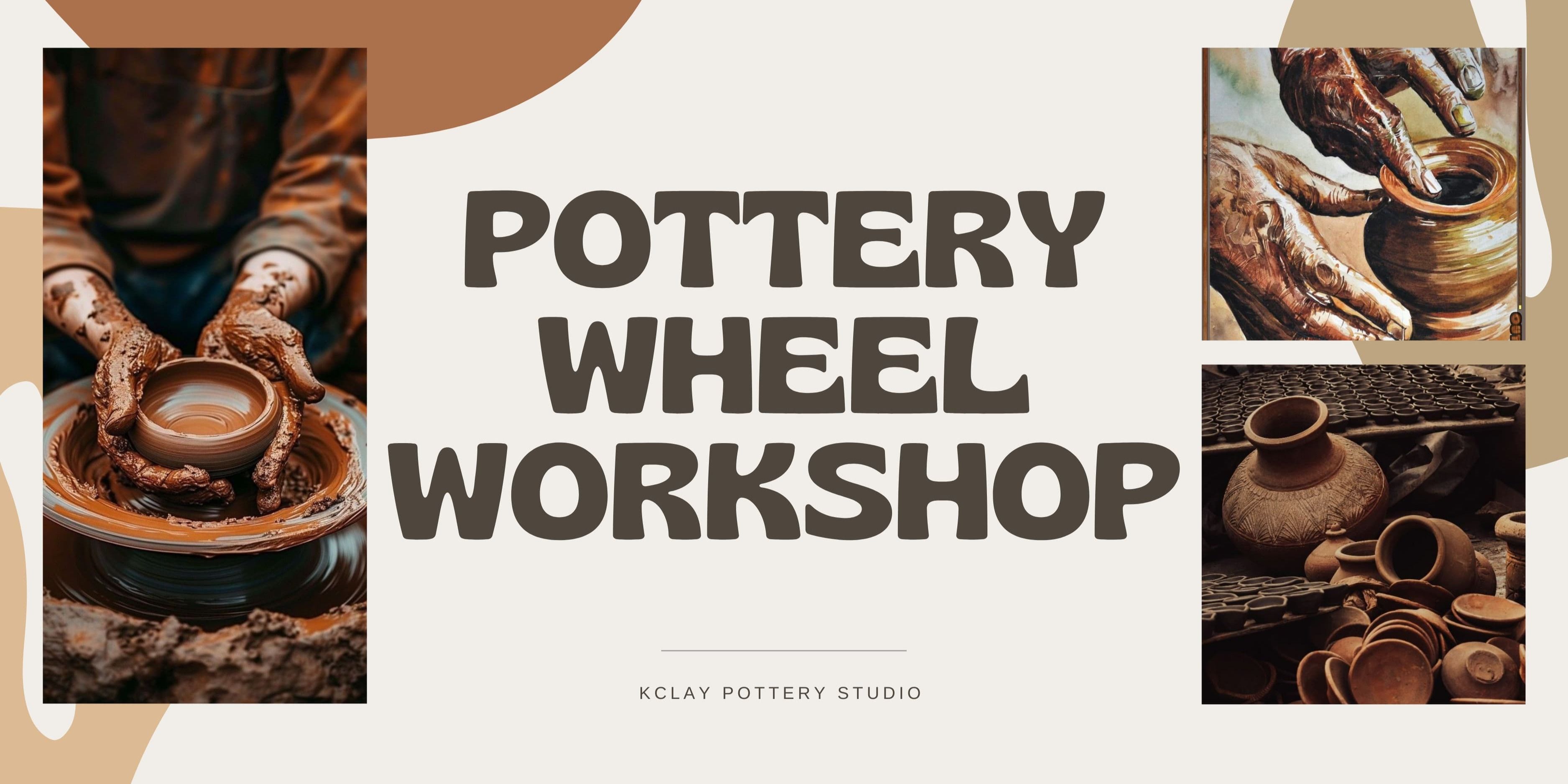 Pottery Wheel Workshop by Kclay workshops Event Tickets Hyderabad ...