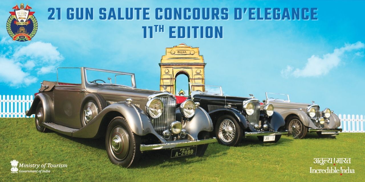 21 Gun Salute Concours d'Elegance 2025 exhibitions Event Tickets Delhi