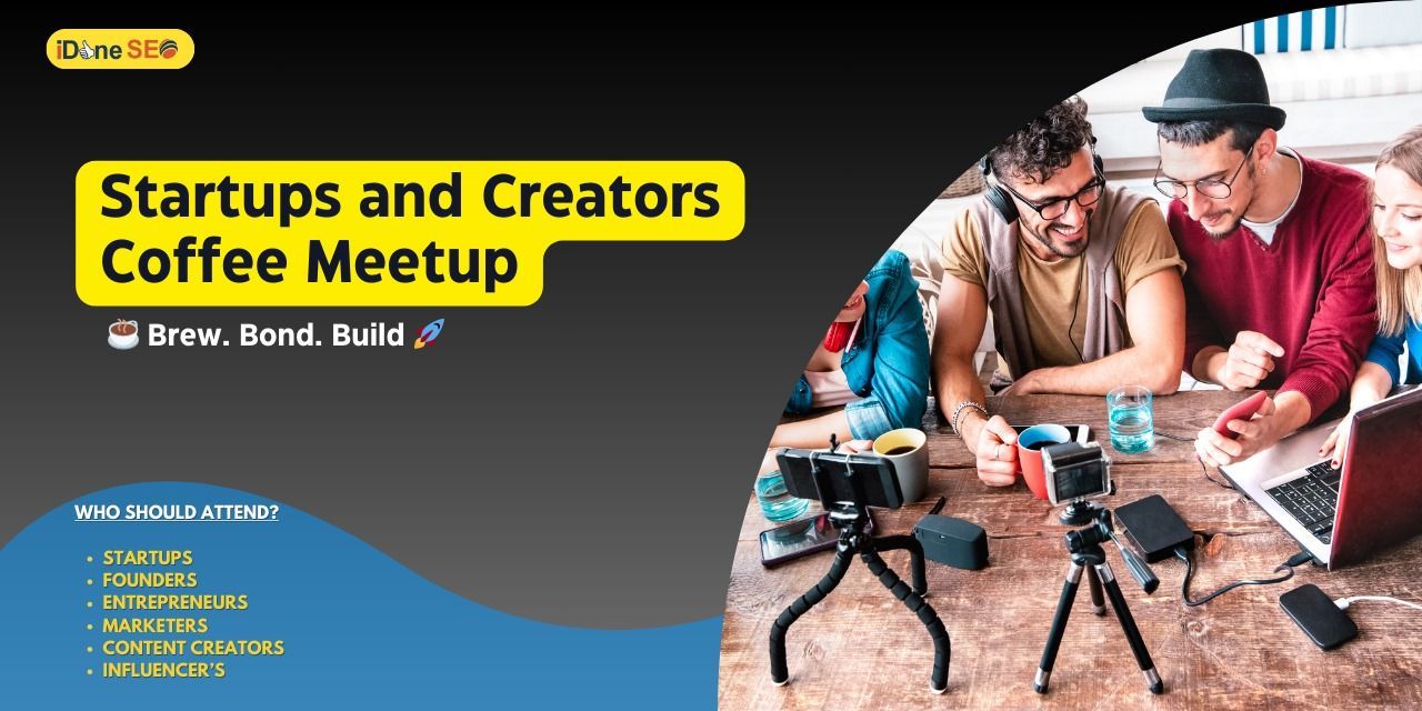 Startups and Creators Coffee Meetup - Wednesday meetups Event Tickets ...