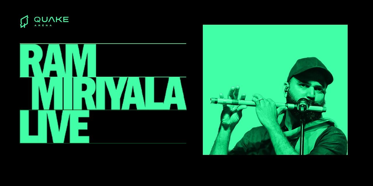 Miryala Rama Rao Ram Miryala Live At Quake Arena music-shows Event Tickets Hyderabad ...