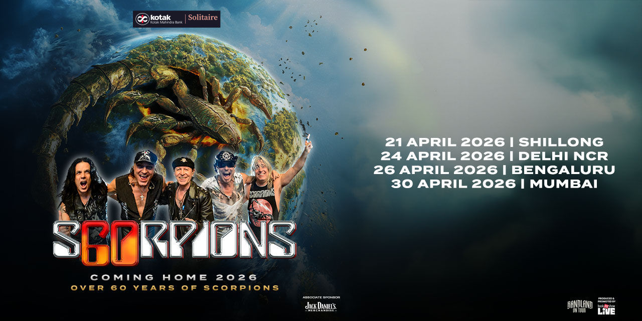 Scorpions India Tour 2026 tickets booking