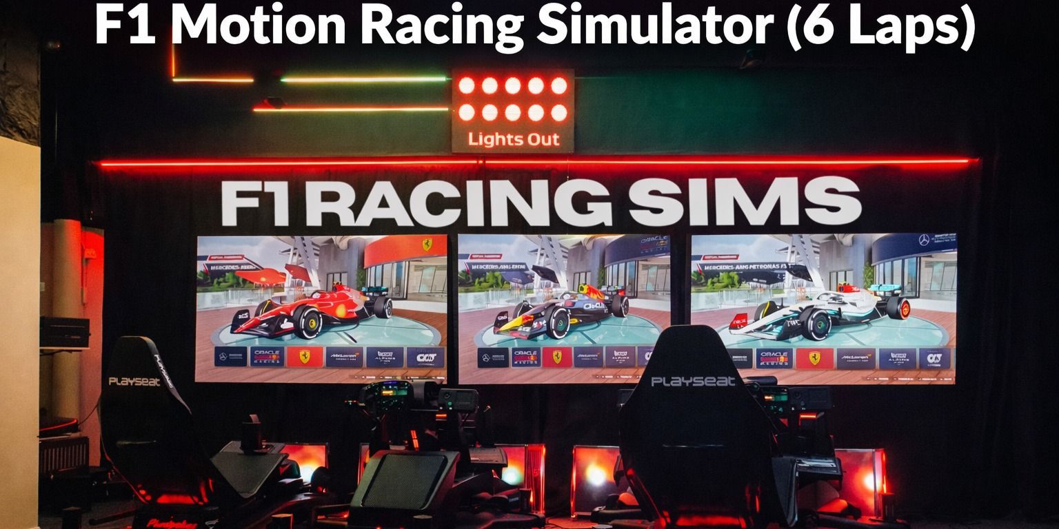F1 Motion Racing Simulator (6 Laps). | gaming Tickets Mumbai - BookMyShow