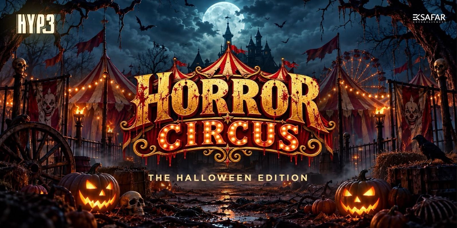 Horror Circus - HYP3 Halloween Bollywood Party — photo 1