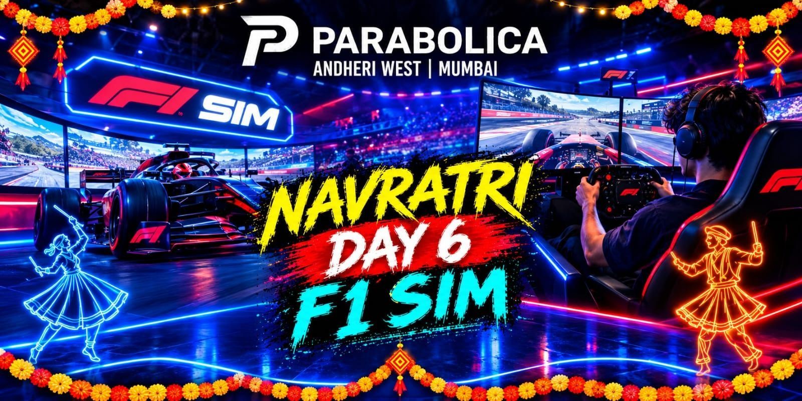 F1 Racer Navratri Day - 6 F1 RACING Andheri, Mumbai | gaming Tickets Mumbai ...