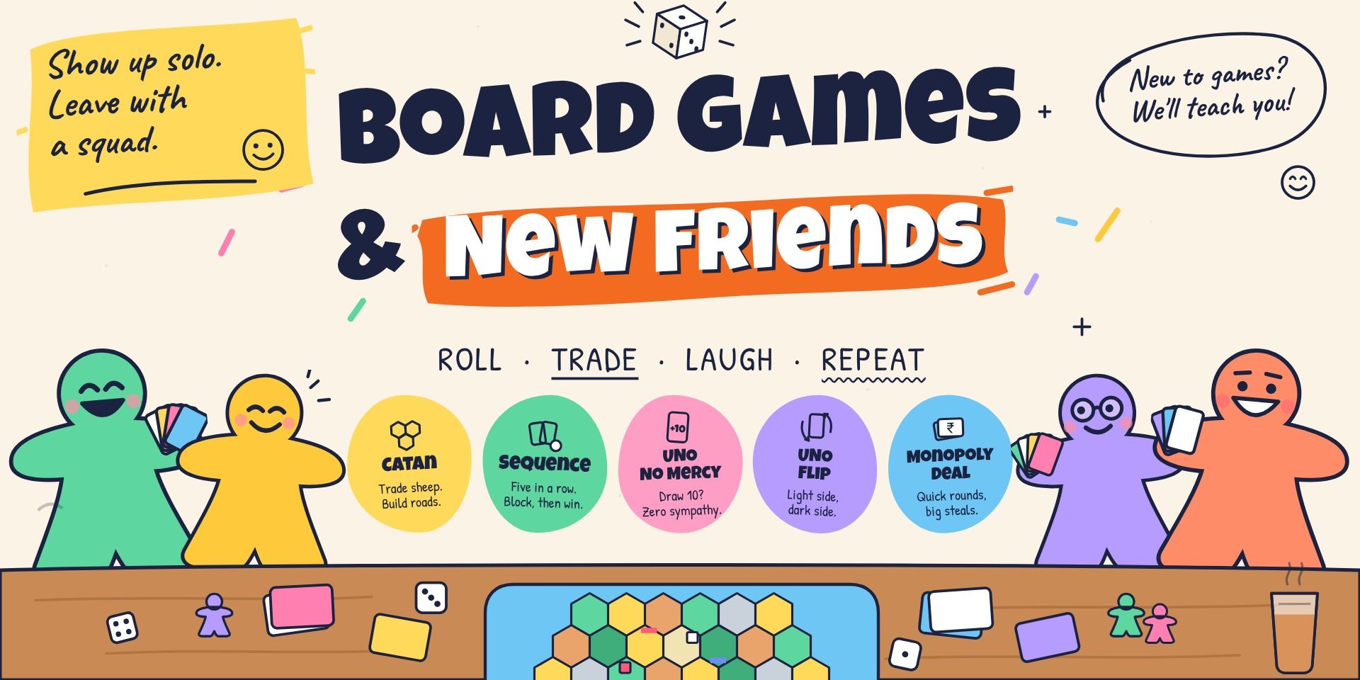 Roll & Relax: Board Game Meetup | gaming Tickets Bengaluru - BookMyShow