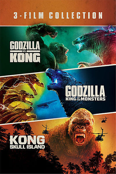 Godzilla & Kong 3-Film Collection