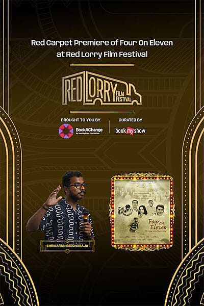 Red Carpet Premiere of Four On Eleven at Red Lorry Film Festival