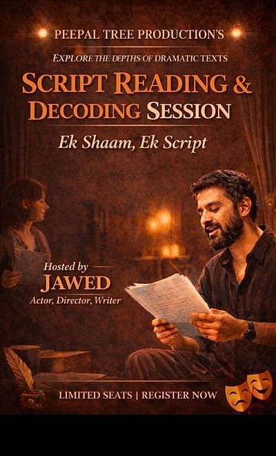 Ek Shaam, Ek Script