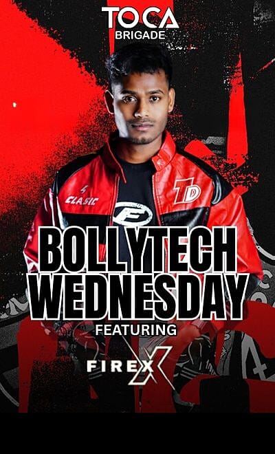 BOLLYTECH : WEDNESDAY DJ Night ft DJ Firex