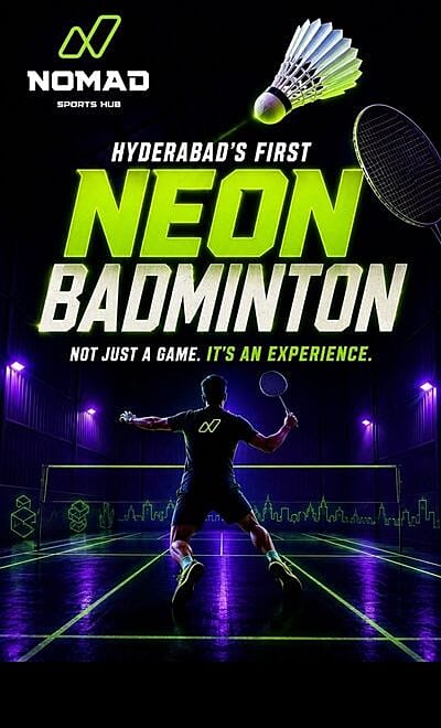 Neon Badminton