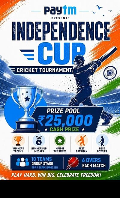 Independence Cup- Cricket Tournament