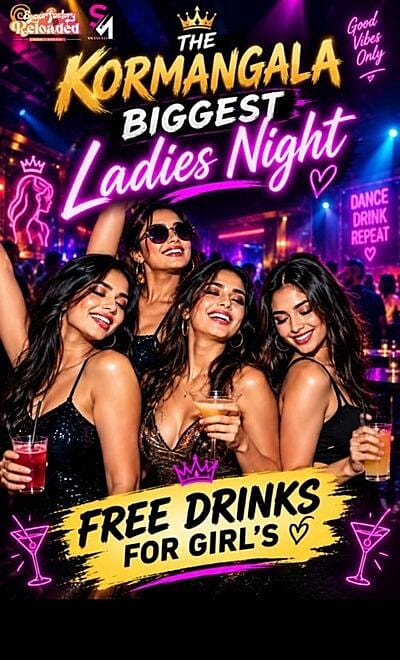 THE KORMANGALA BIGGEST LADIES TUESDAY NIGHT 