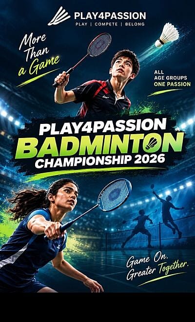 Play4passion Badminton Championship 2026