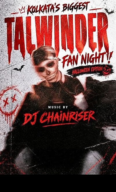 Kolkata's Biggest Halloween Talwiinder Fan Night