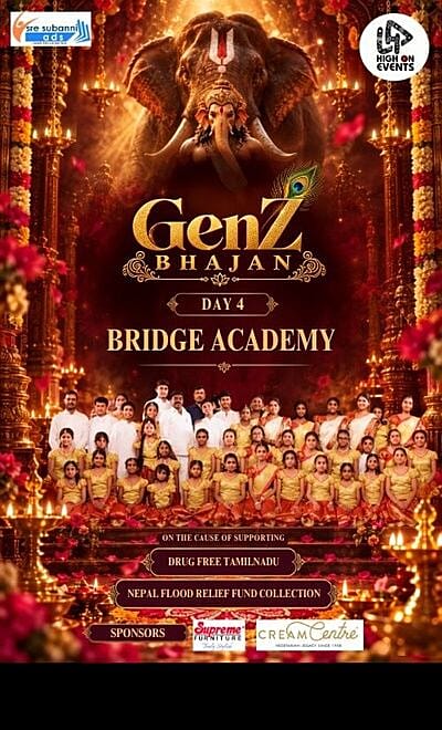 GenZ Bhajan-Day 04 Bridge Academy (Navaratri Spl)