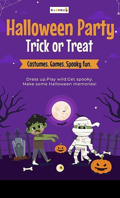 HALLOWEEN PARTY AT KABOOM SEASONS MALL