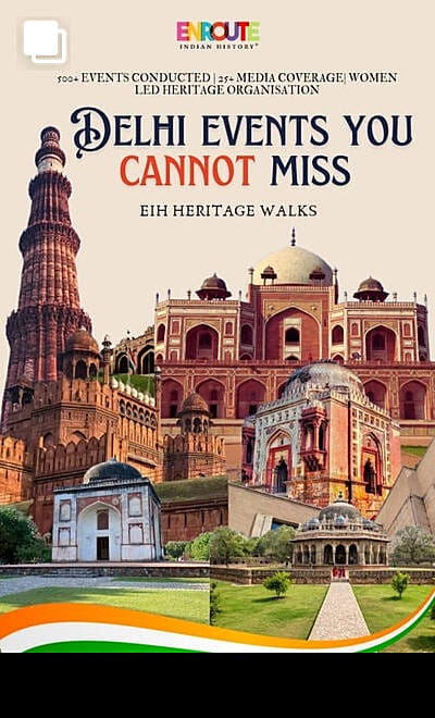 Delhi events you cannot miss ft. EIH Heritage Walk
