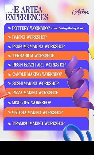 Artea Experiences Workshops Hyderabad