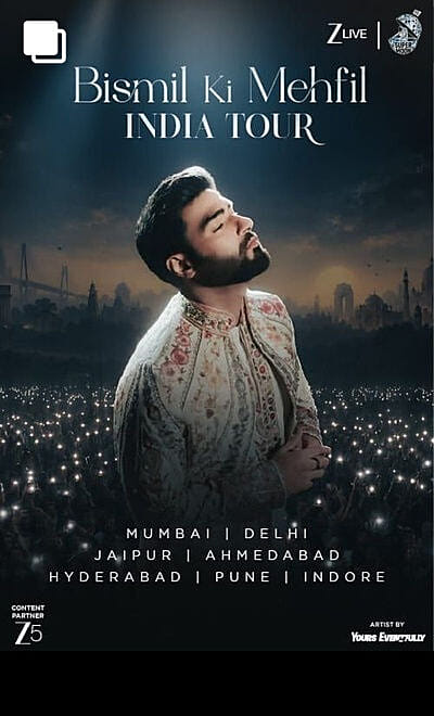 Bismil Ki Mehfil - India Tour