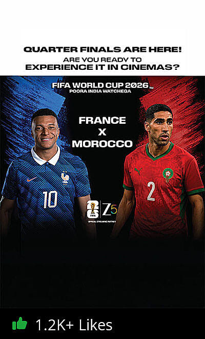 FIFA World Cup 2026 - France Vs Morocco