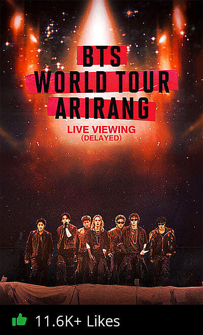 BTS World Tour Arirang in Buenos Aires: Live Viewing (Delayed)