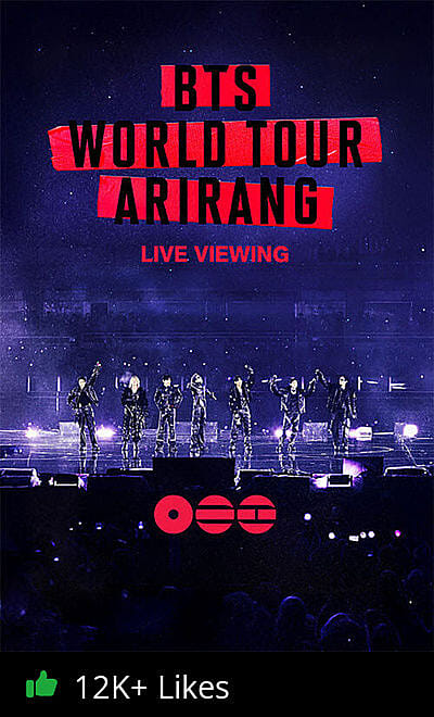 BTS World Tour 'Arirang' in Busan: Re-broadcast
