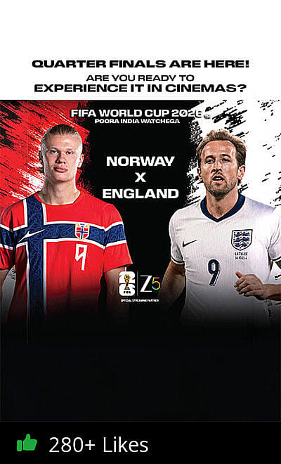 FIFA World Cup 2026 Quarter Final - Norway Vs England