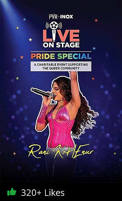 PVR INOX Live on Stage: Pride Special with Rani Kohenur (Hindi)