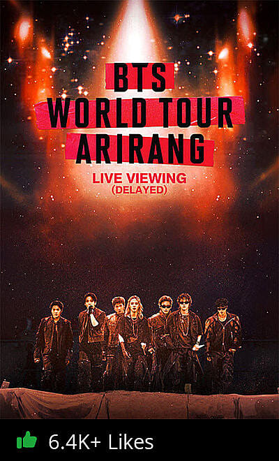 BTS World Tour Arirang in Sao Paulo: Live Viewing (Delayed)