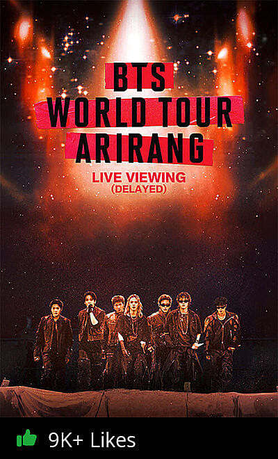 BTS World Tour Arirang in Buenos Aires: Live Viewing (Delayed)