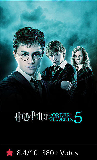 Harry Potter And The Order Of The Phoenix