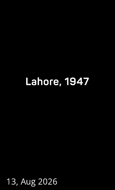 Lahore, 1947