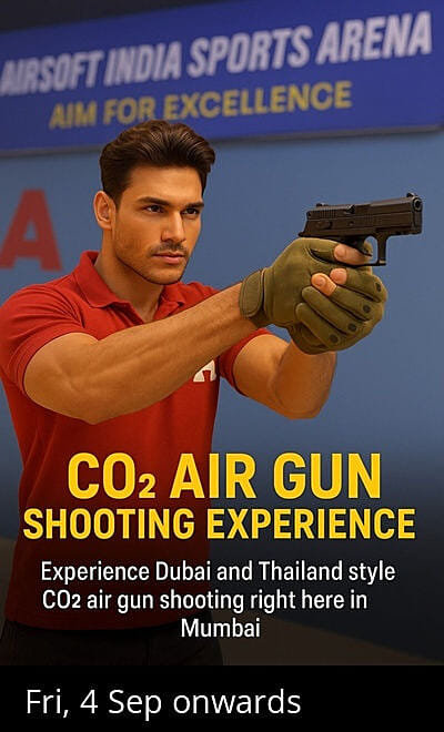 Airsoft india sports Arena co2 Air gun shooting