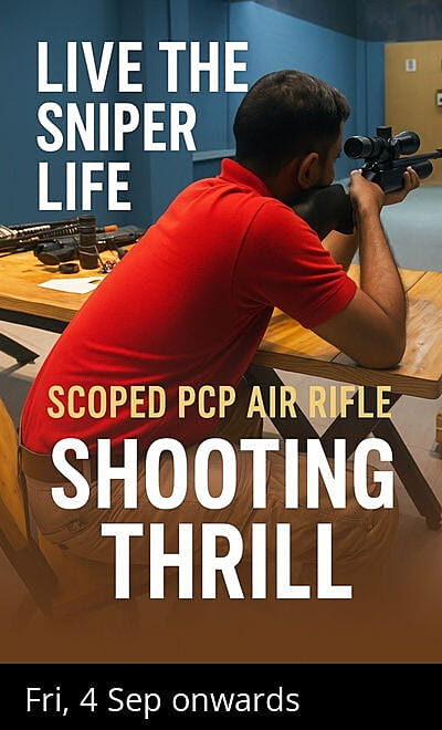 Live the Sniper Life Scoped Air rifle Shooting 