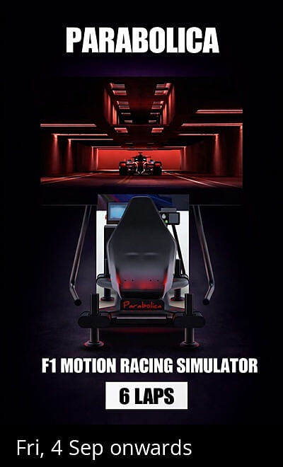 Italian GP - F1 Motion Racing  6 Laps Experience