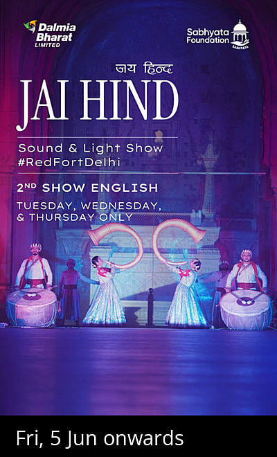 Jai Hind - Red Fort Light and Sound Show