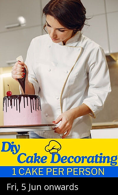 DIY CAKE DECORATING WORKSHOP